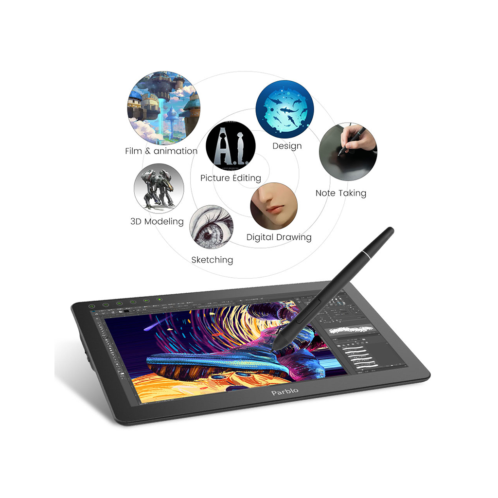 Планшет-монитор Parblo Coast 16 Pro (COAST16PRO) - 5