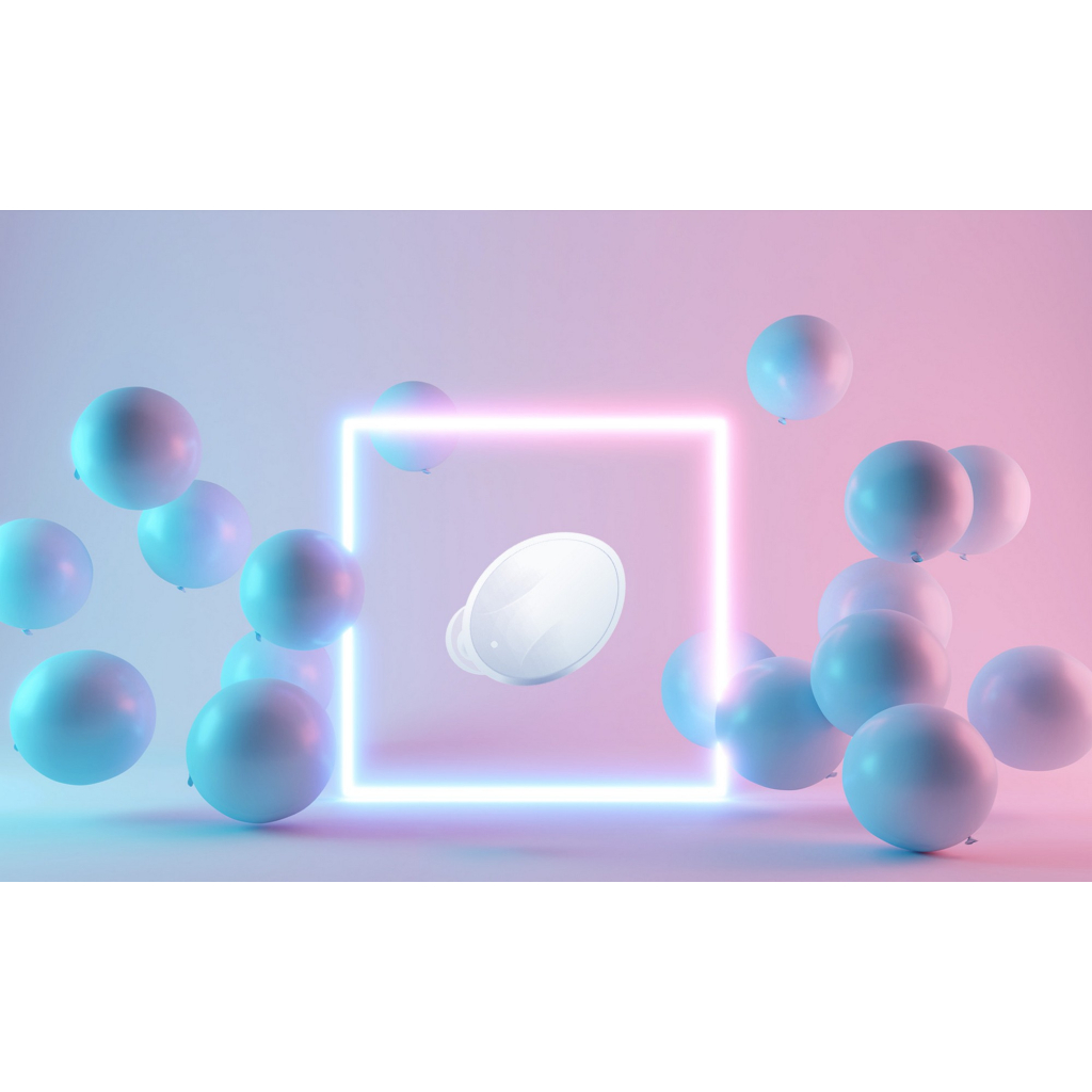 Наушники Tecno Minipods M1 Mono White (4895180759475) - 9