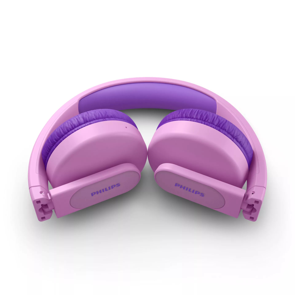 Наушники Philips Kids TAK4206 On-ear Colored light panels Wireless Pink (TAK4206PK/00) - 11
