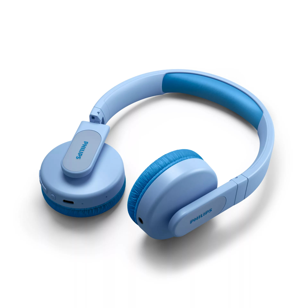 Наушники Philips Kids TAK4206 On-ear Colored light panels Wireless Blue (TAK4206BL/00) - 11