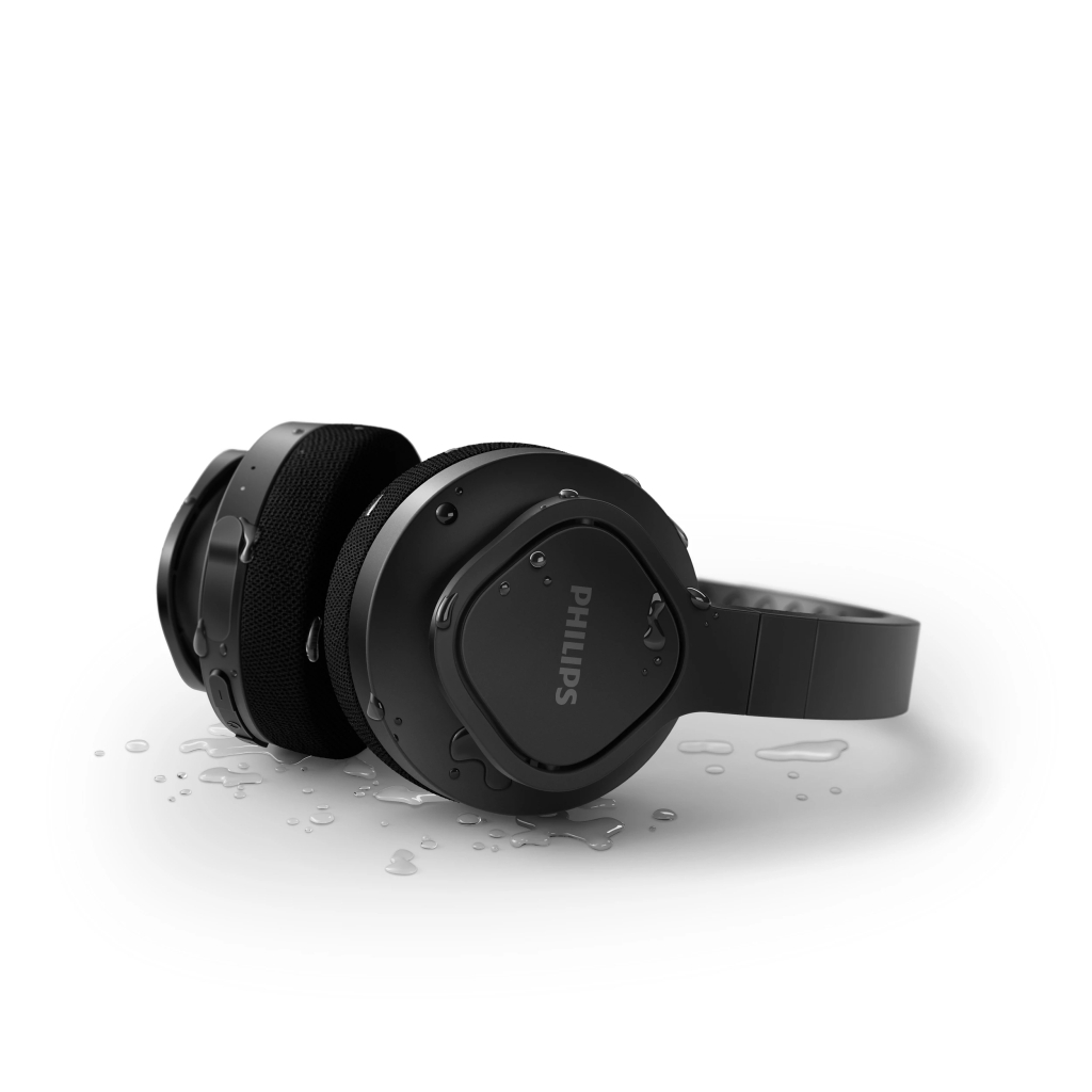 Наушники Philips TAA4216 Over-ear IP55 Wireless Black (TAA4216BK/00) - 6