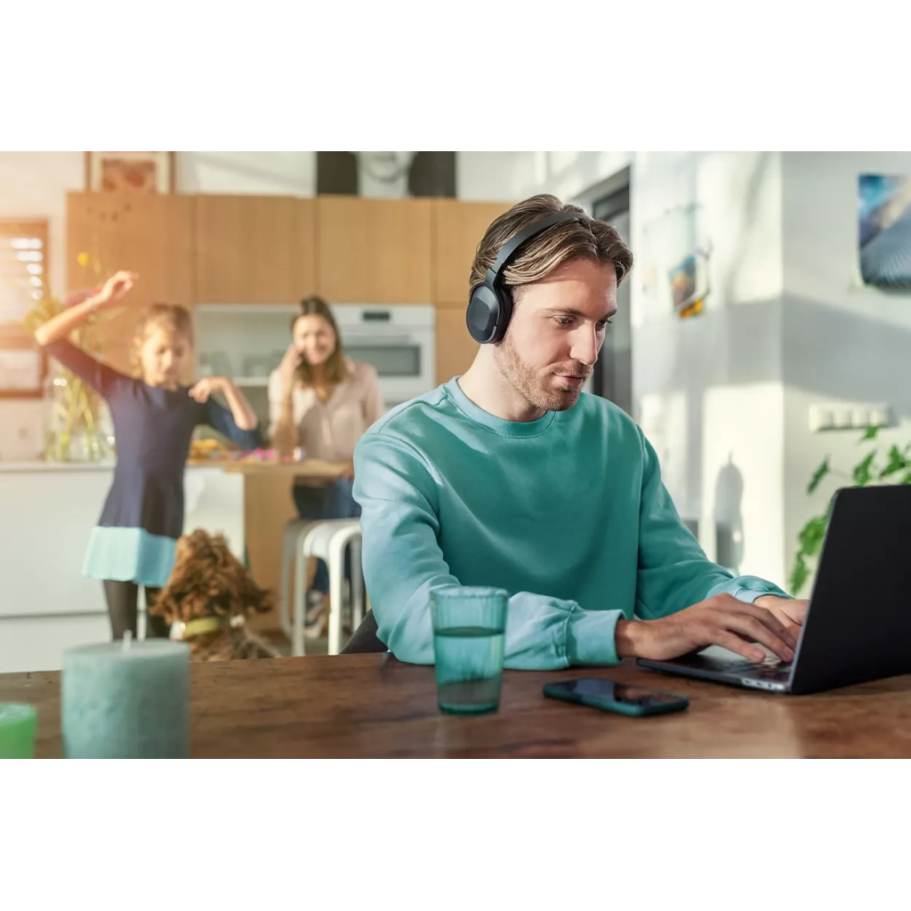 Наушники Philips TAH6506 Over-ear ANC Wireless Black (TAH6506BK/00) - 6