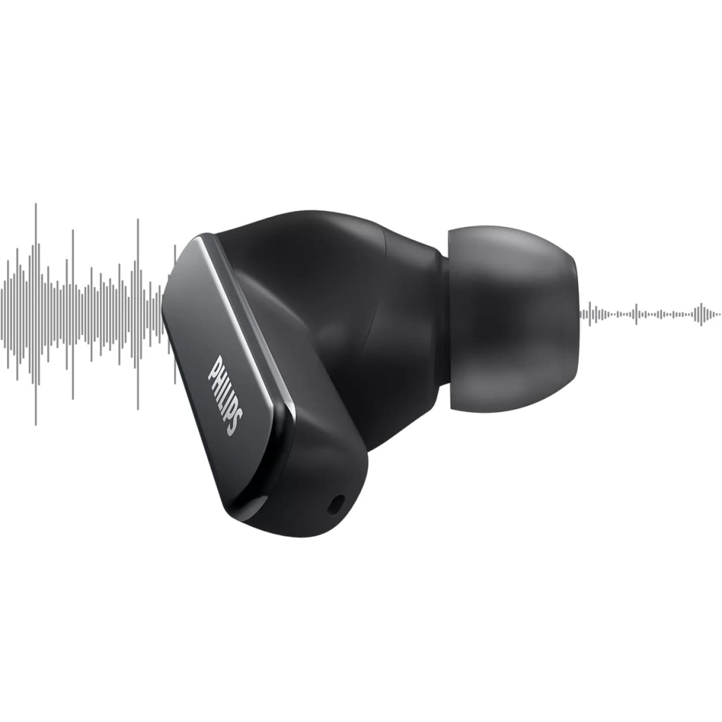 Наушники Philips TAT5506 TWS ANC Pro IPX5 Touch control Mic Black (TAT5506BK/00) - 11