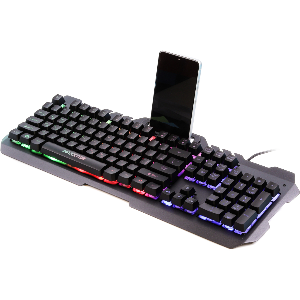 Клавиатура Maxxter KBG-UML-01-UA USB Black (KBG-UML-01-UA) - 3