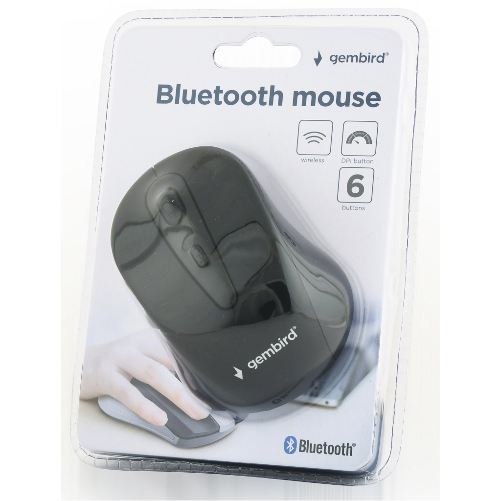 Мышка Gembird MUSWB2 Bluetooth Black (MUSWB2) - 2
