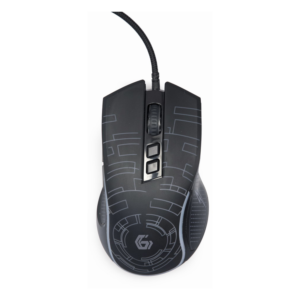 Мышка Gembird MUSG-RGB-01 USB Black (MUSG-RGB-01) - 3