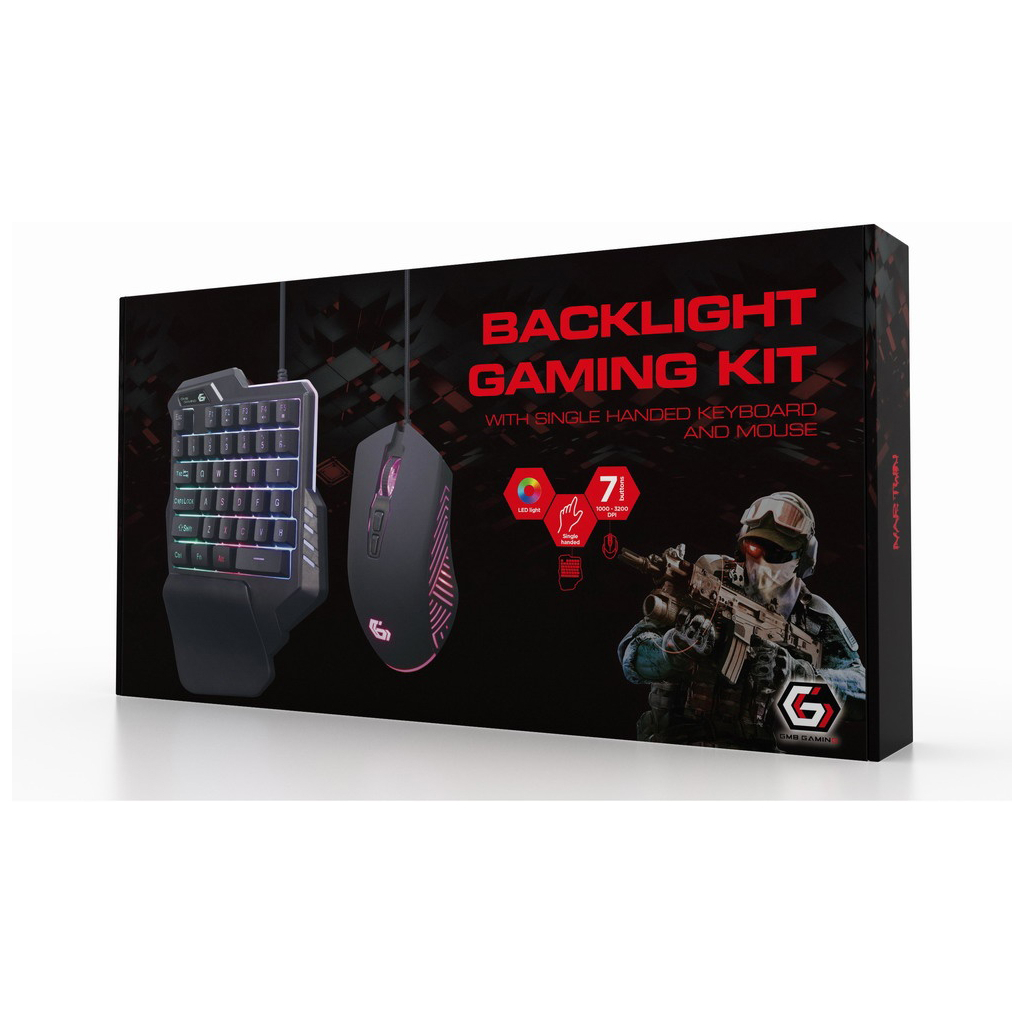 Комплект Gembird GGS-IVAR-TWIN USB Black (GGS-IVAR-TWIN) - 5