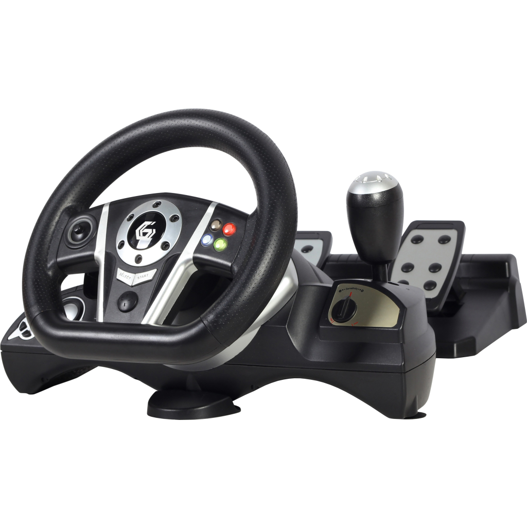 Руль Gembird STR-M-01 PC/PS3/PS4/Nintendo Black (STR-M-01)