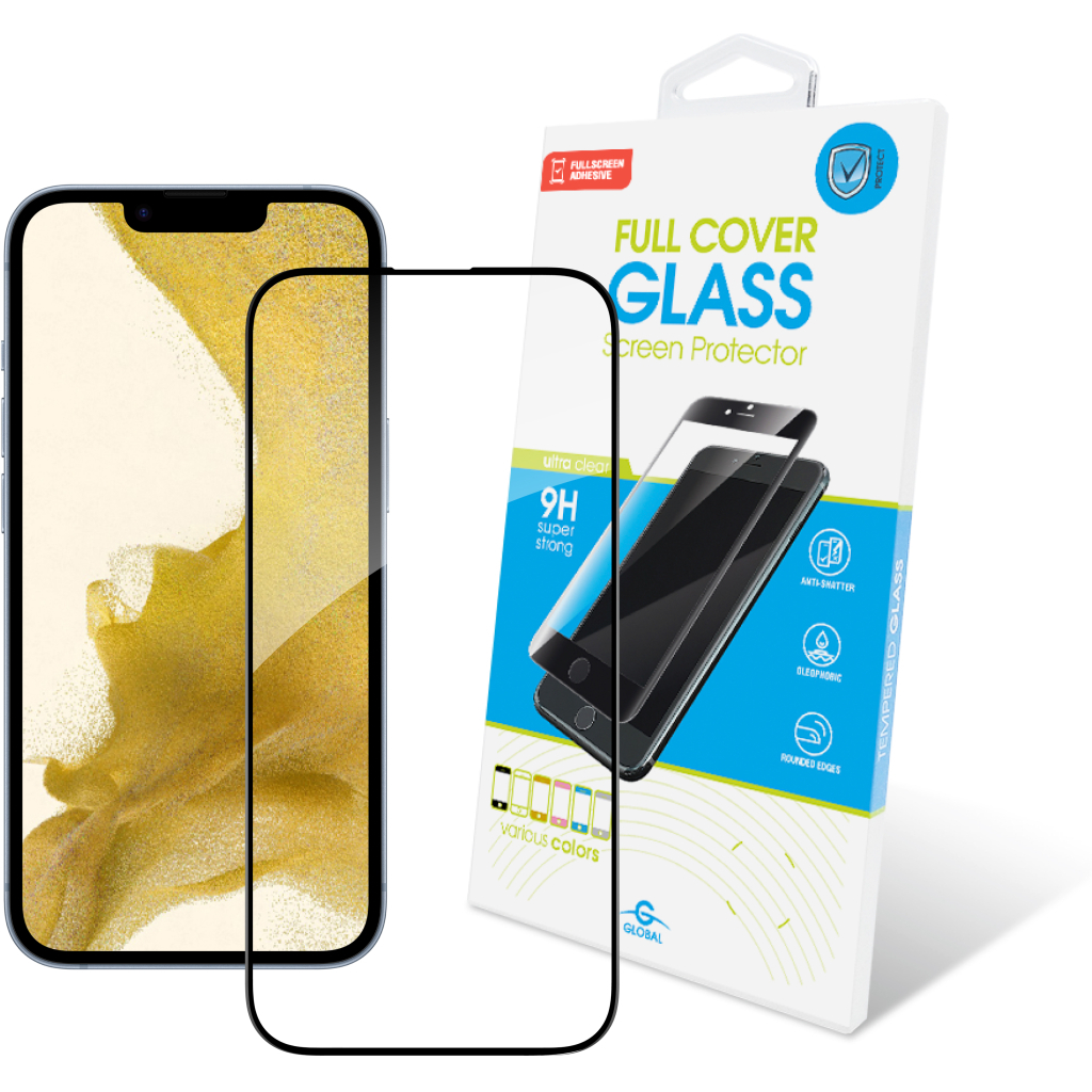 Стекло защитное Global Full Glue Apple iPhone 14 (1283126541834) - 3