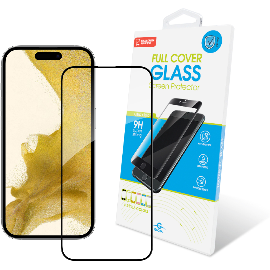 Стекло защитное Global Full Glue Apple iPhone 14 Pro Max (1283126541865) - 3
