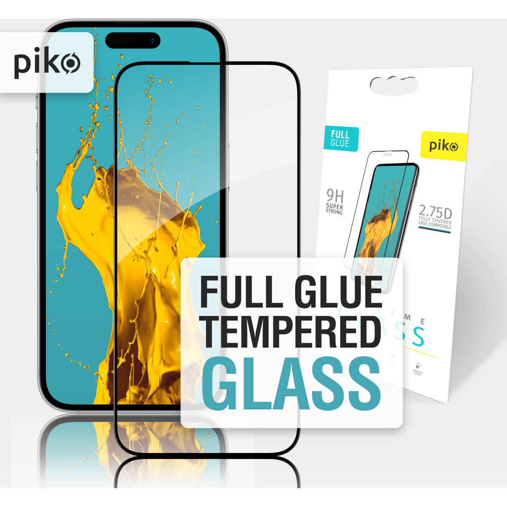 Стекло защитное Piko Full Glue Apple iPhone 14 Pro Max (1283126541902) - 4