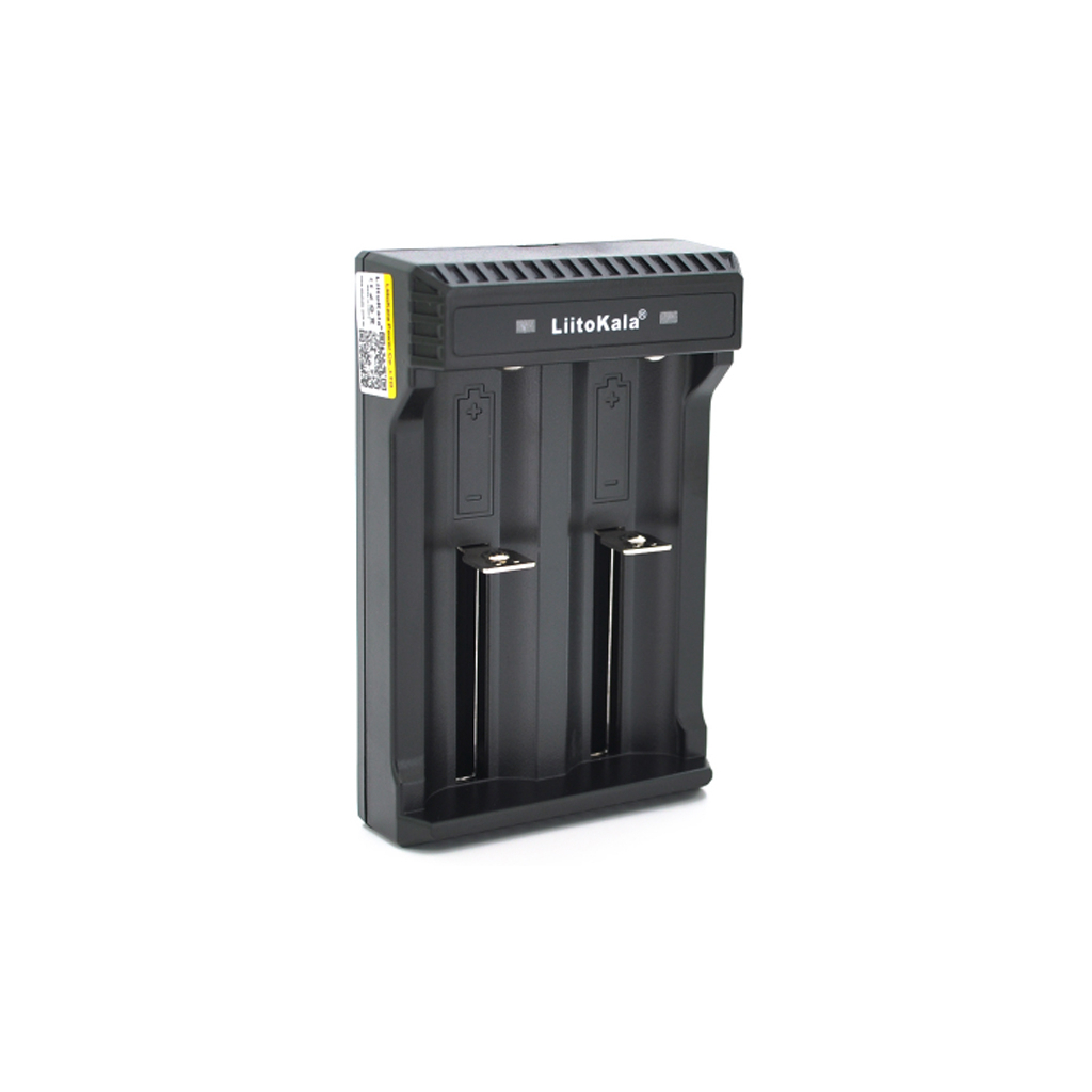 Зарядное устройство для аккумуляторов Liitokala 2 Slots, LED, Li-ion, 10430/10440/14500/16340/17670/18500/18650/26650/25500/26700 (Lii-L2)