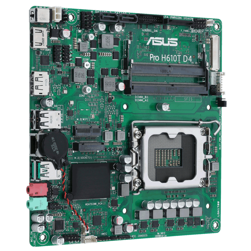 Материнская плата ASUS PRO H610T D4-CSM - 2