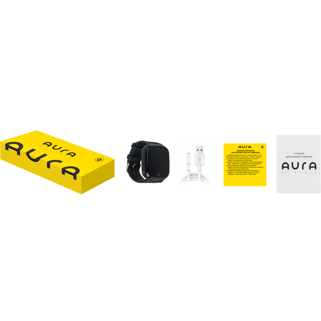 Смарт-часы AURA A2 WIFI Black (KWAA2WFB) - 3