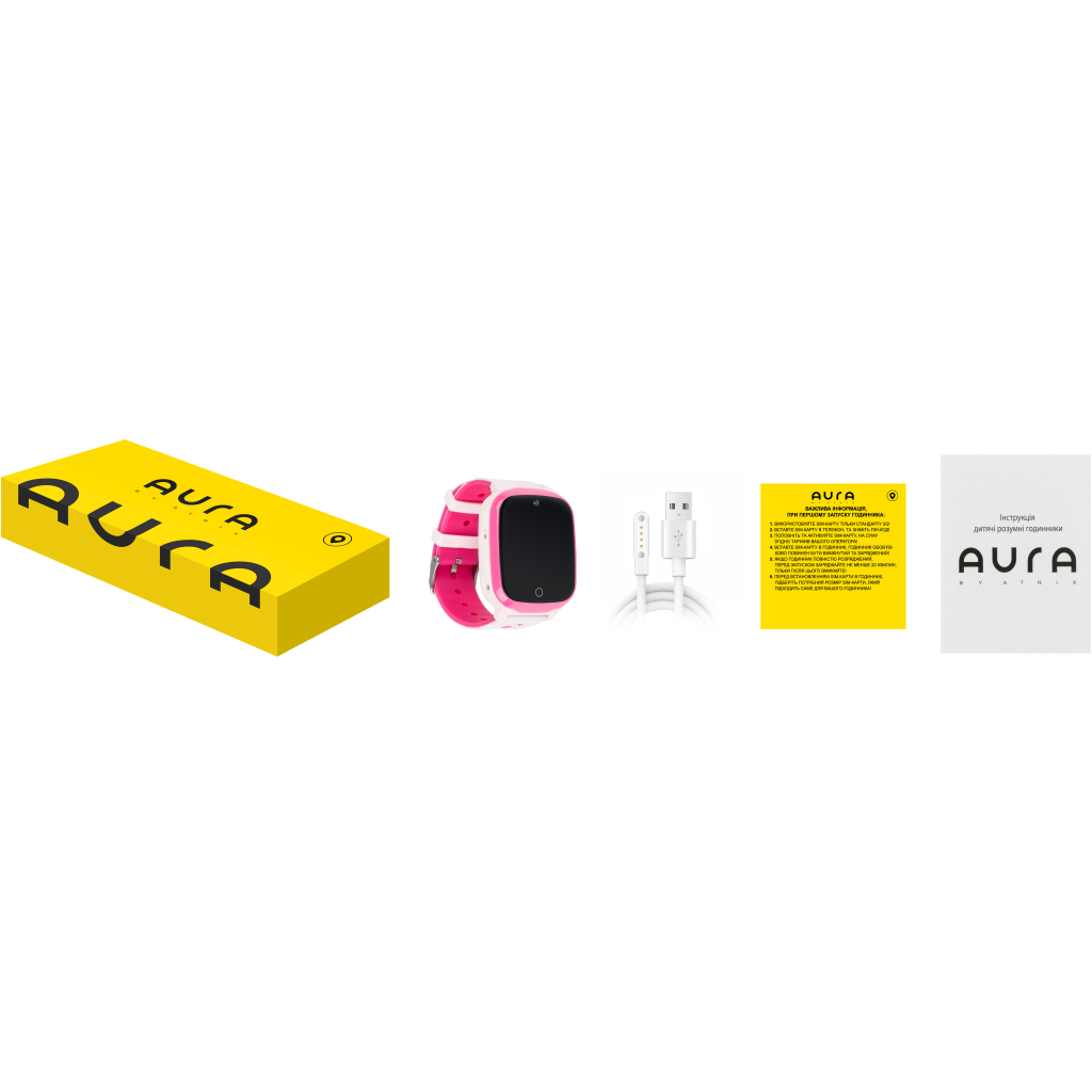 Смарт-часы AURA A2 WIFI Pink (KWAA2WFP) - 3