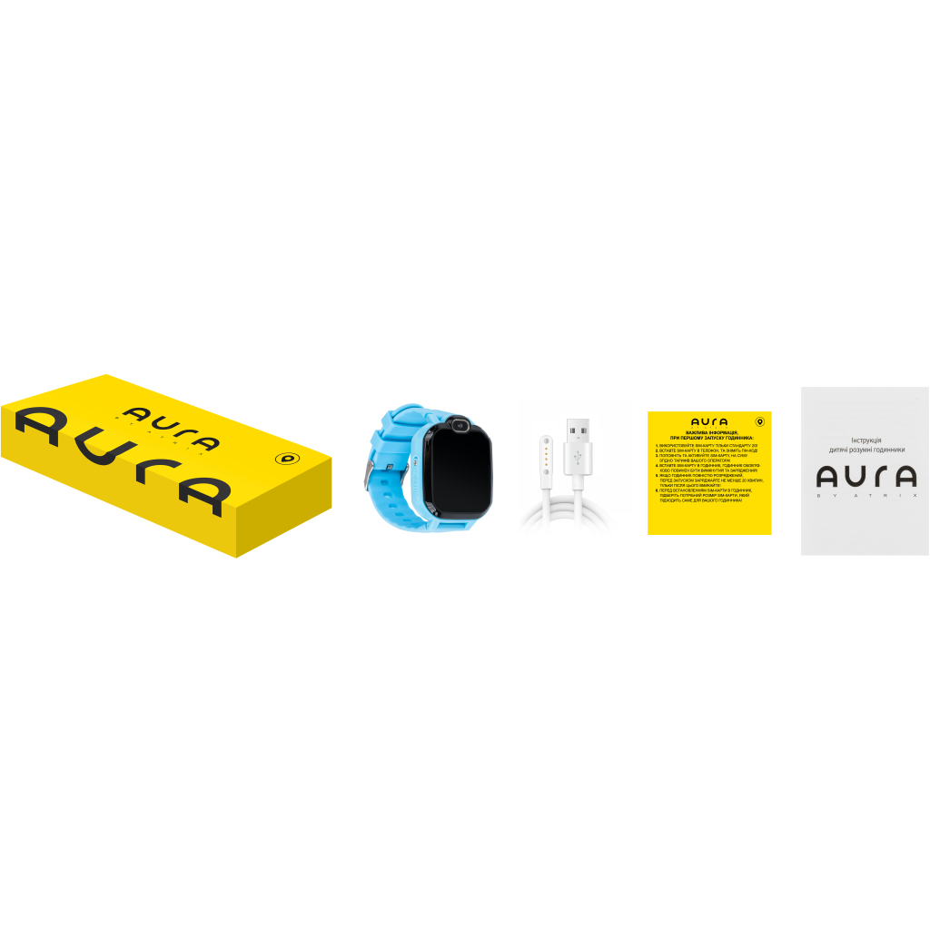 Смарт-часы AURA A3 WIFI Blue (KWAA3BL) - 4