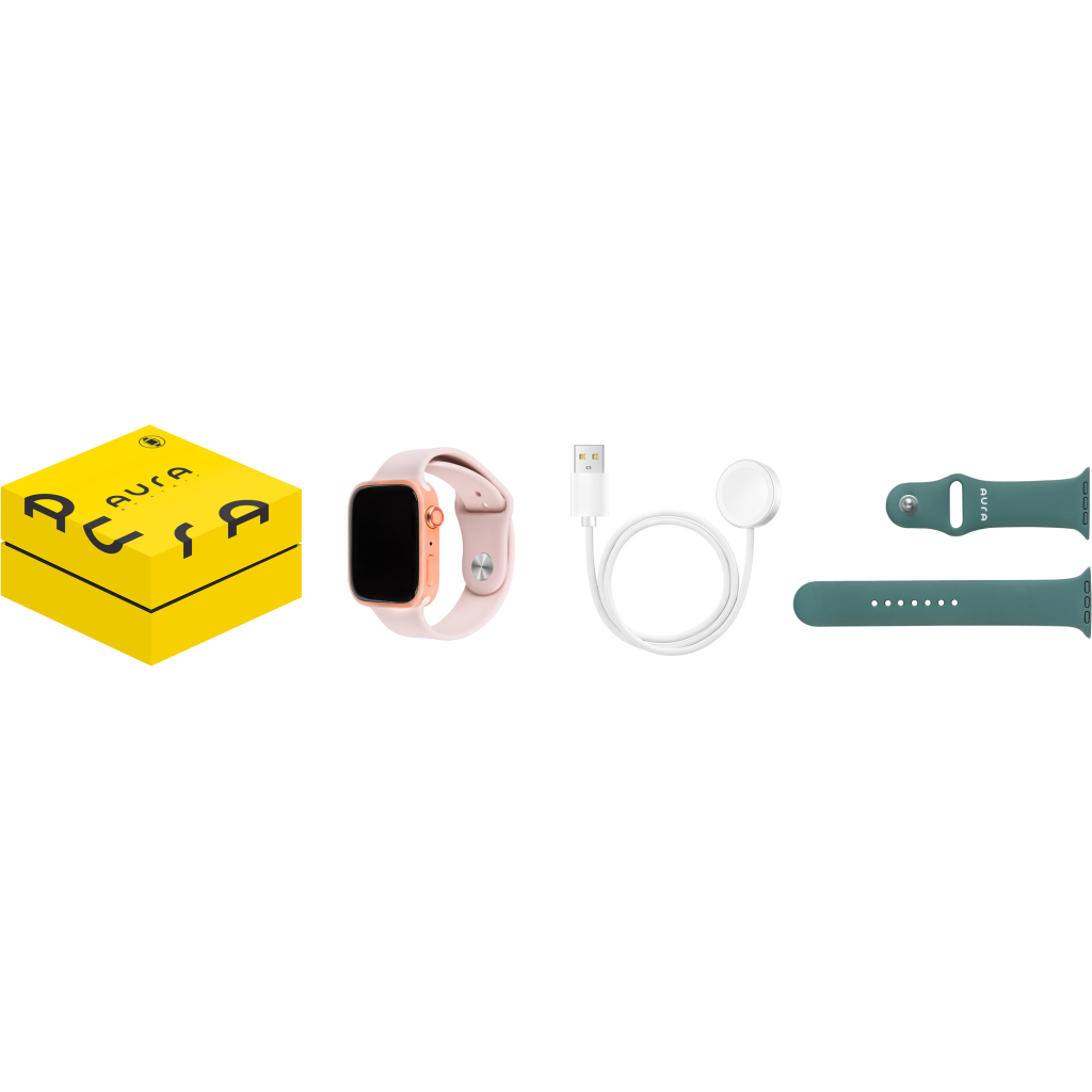 Смарт-часы AURA X1 Pro 44mm Pink (SWAX144P) - 4