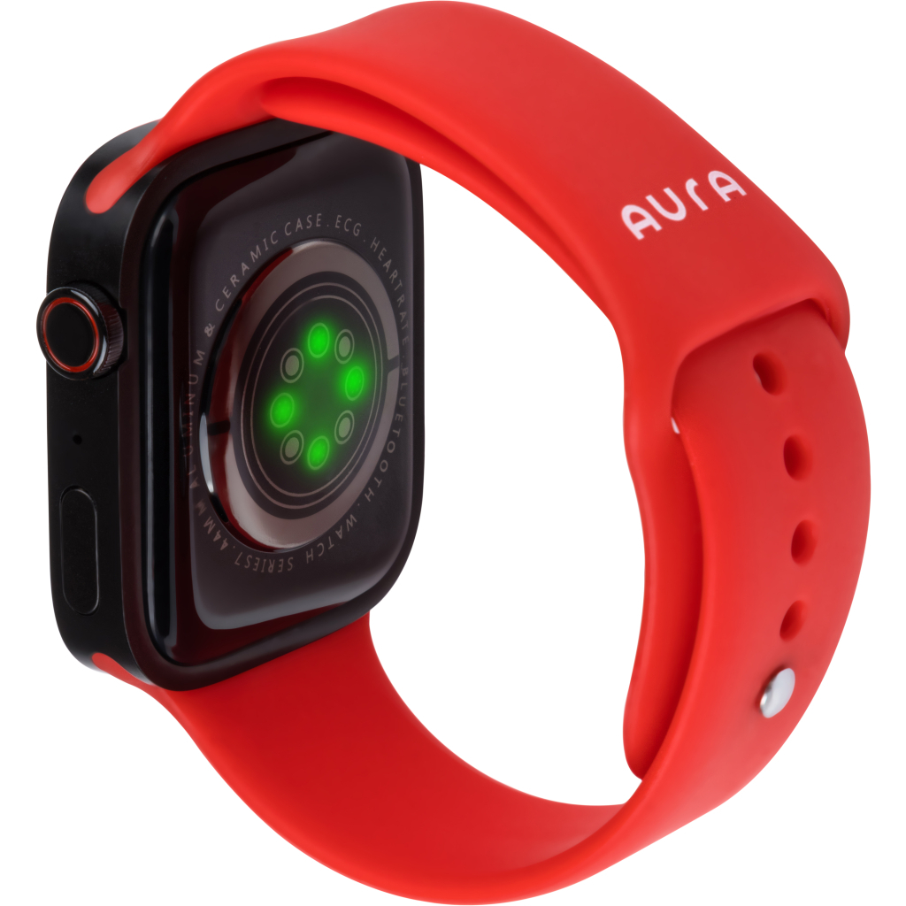 Смарт-часы AURA X1 Pro 44mm Red (SWAX144R) - 2