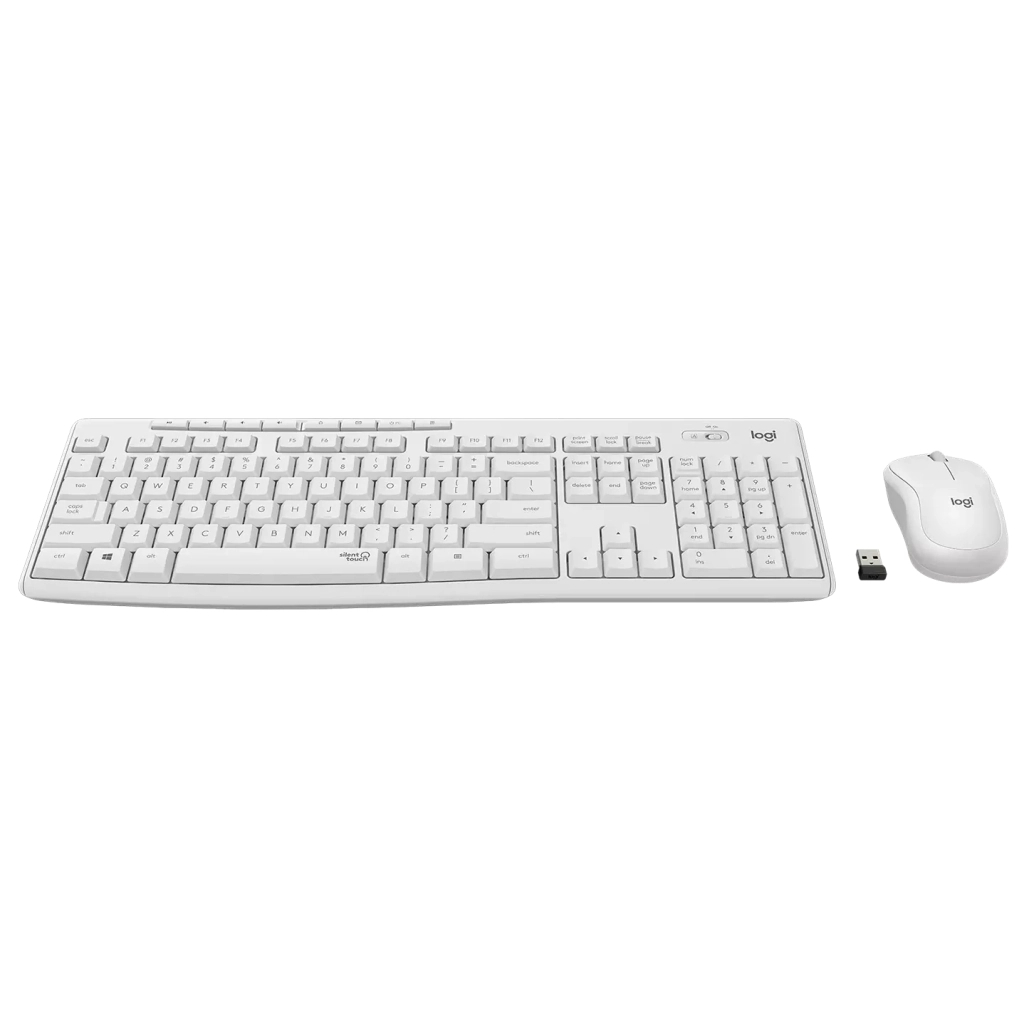 Комплект Logitech MK295 Silent UA Off-White (920-009824) - 1