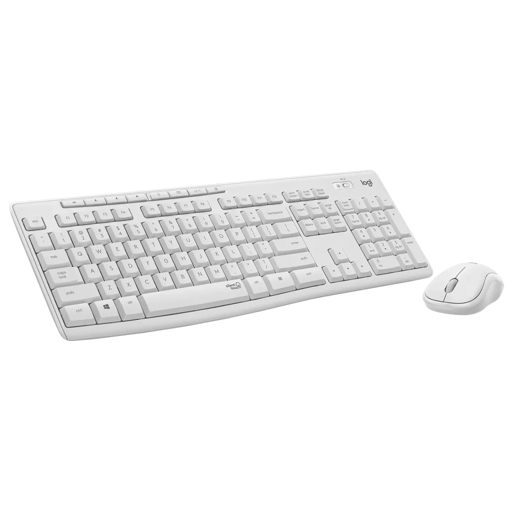 Комплект Logitech MK295 Silent UA Off-White (920-009824) - 2