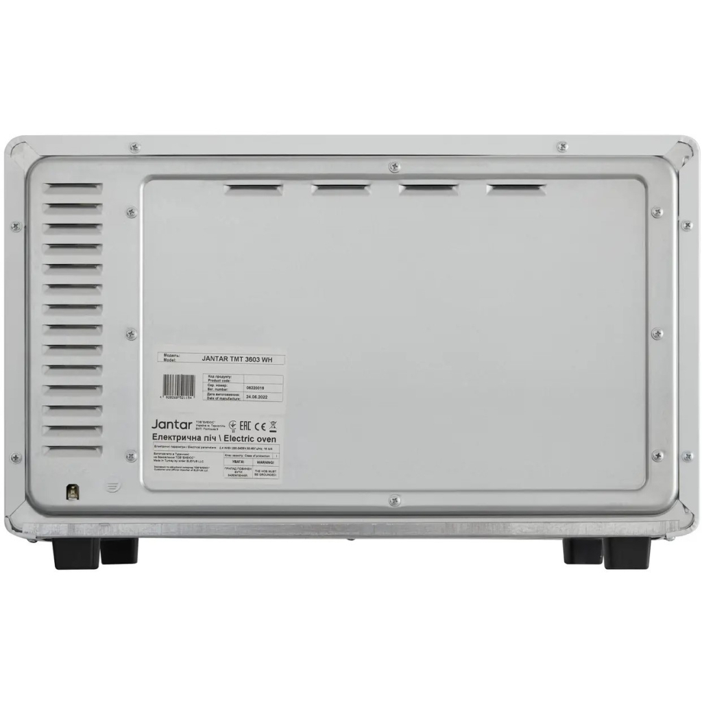 Электропечь Jantar TMT 3603 WH - 3 Электропечь Jantar TMT 3603 WH - 3