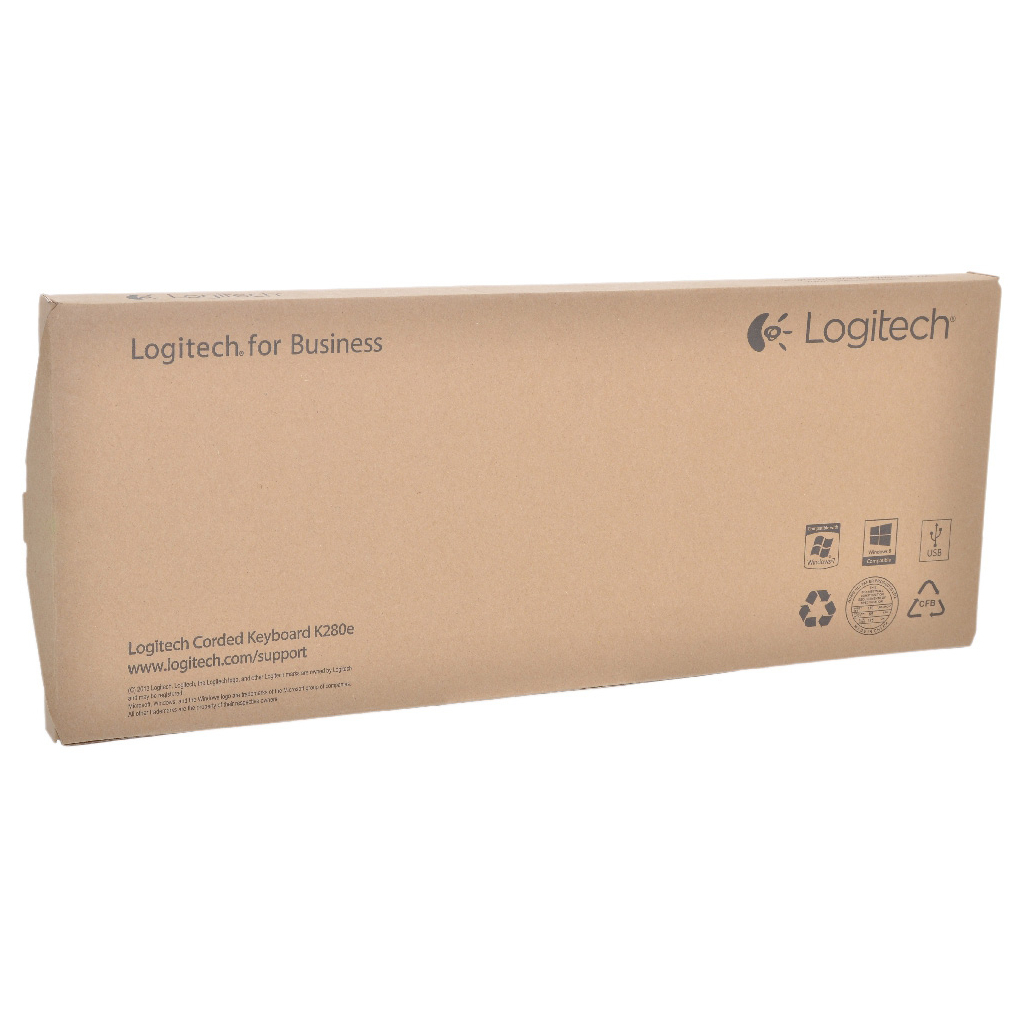 Клавиатура Logitech K280e for Business USB UA Black (920-005217) - 5