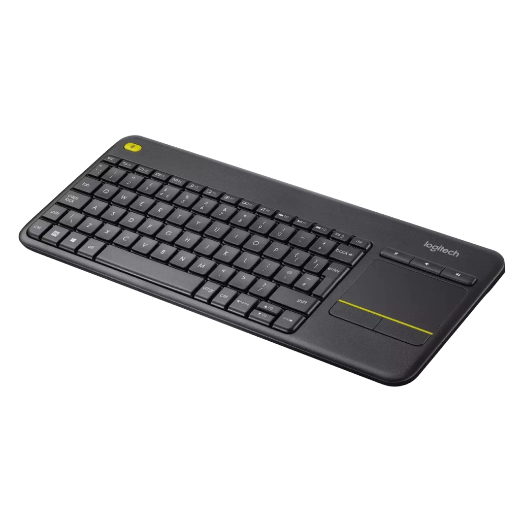 Клавиатура Logitech K400 Plus Touch Wireless UA Black (920-007145) - 2