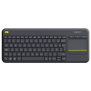 Клавиатура Logitech K400 Plus Touch Wireless UA Black (920-007145)