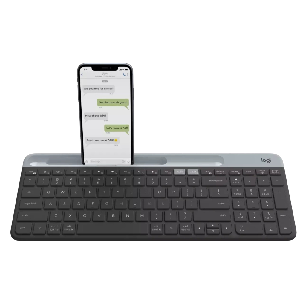 Клавиатура Logitech K580 Slim Multi-Device Bluetooth UA Graphite (920-010622)