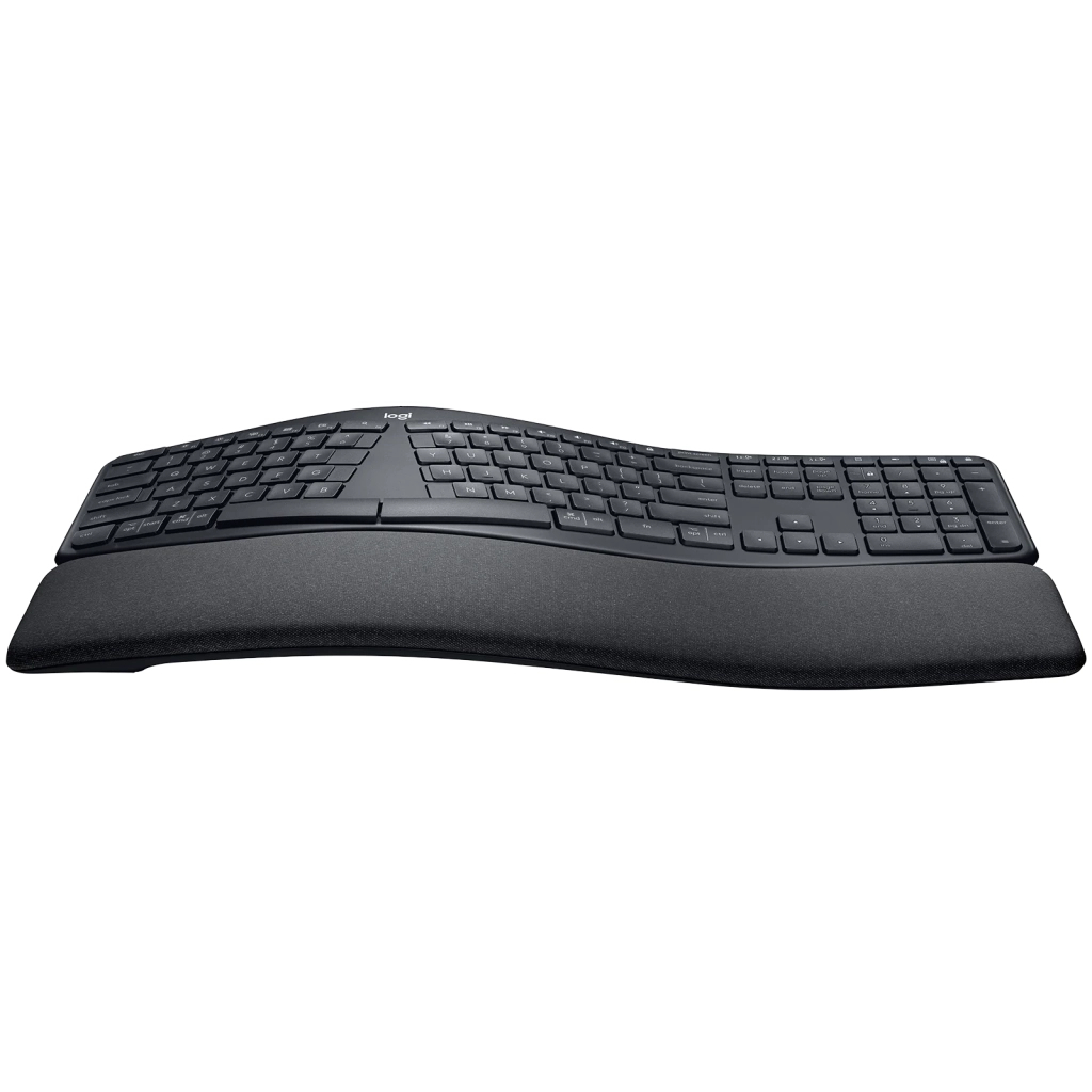 Клавиатура Logitech ERGO K860 Bluetooth/Wireless UA Black (920-010108) - 1