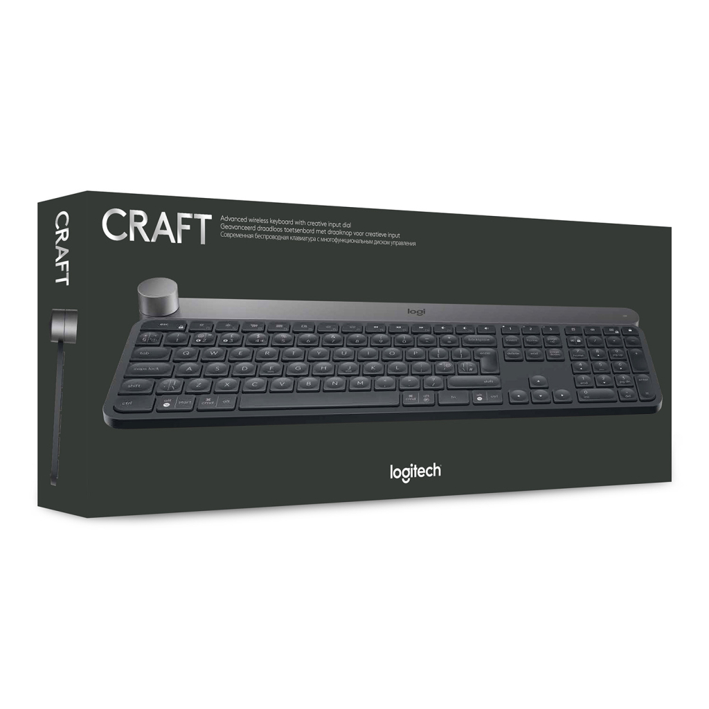 Клавиатура Logitech Craft Wireless UA (920-008504) - 5