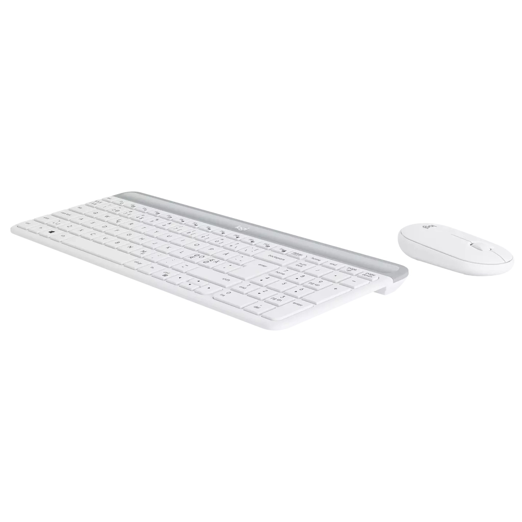 Комплект Logitech MK470 Slim Wireless UA Off-White (920-009205) - 3