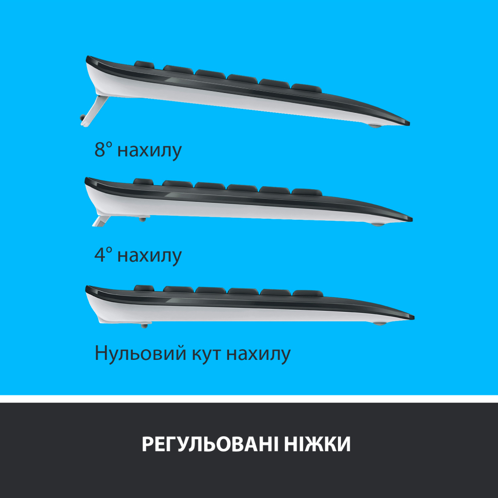 Комплект Logitech MK540 Advanced Wireless UA Black (920-008685) - 4