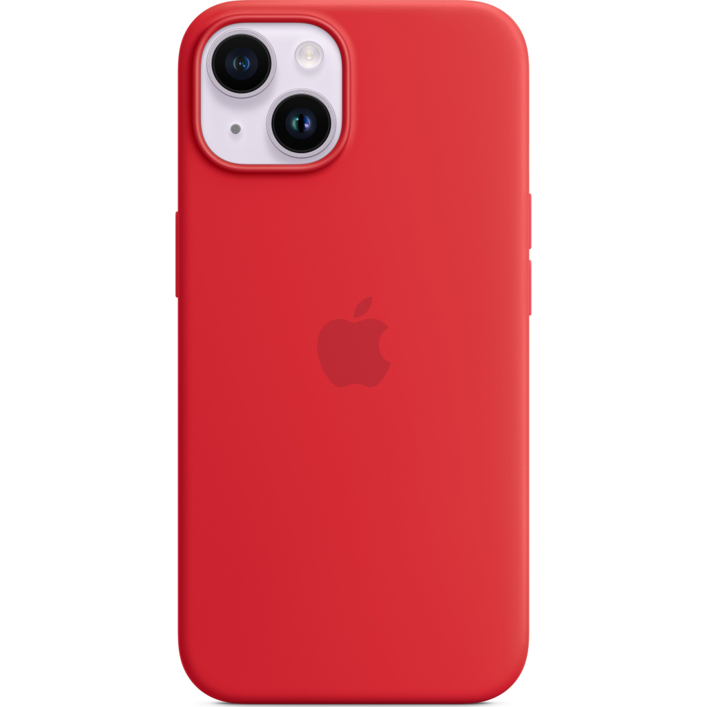 Чехол для моб. телефона Apple iPhone 14 Plus Silicone Case with MagSafe - (PRODUCT)RED,Model A2911 (MPT63ZE/A) - 4