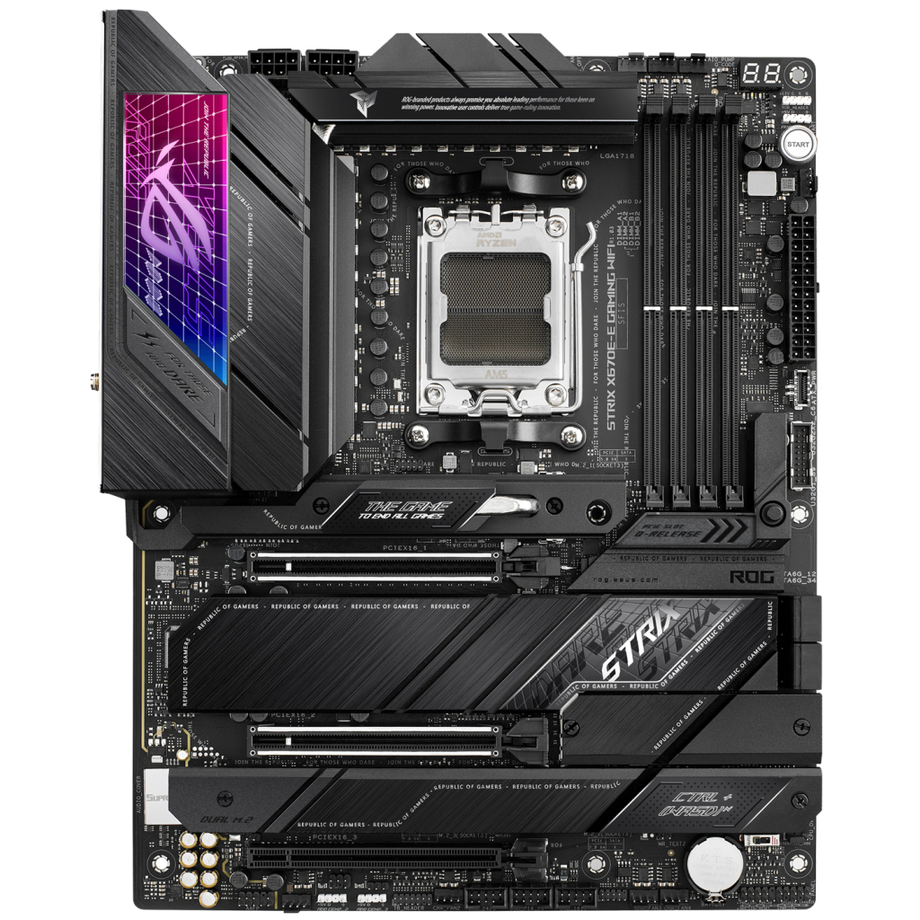 Материнская плата ASUS ROG STRIX X670E-E GAMING WIFI - 1