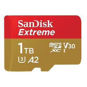 Карта памяти SanDisk 1 TB microSDXC UHS-I U3 V30 A2 Extreme (SDSQXAV-1T00-GN6MN)