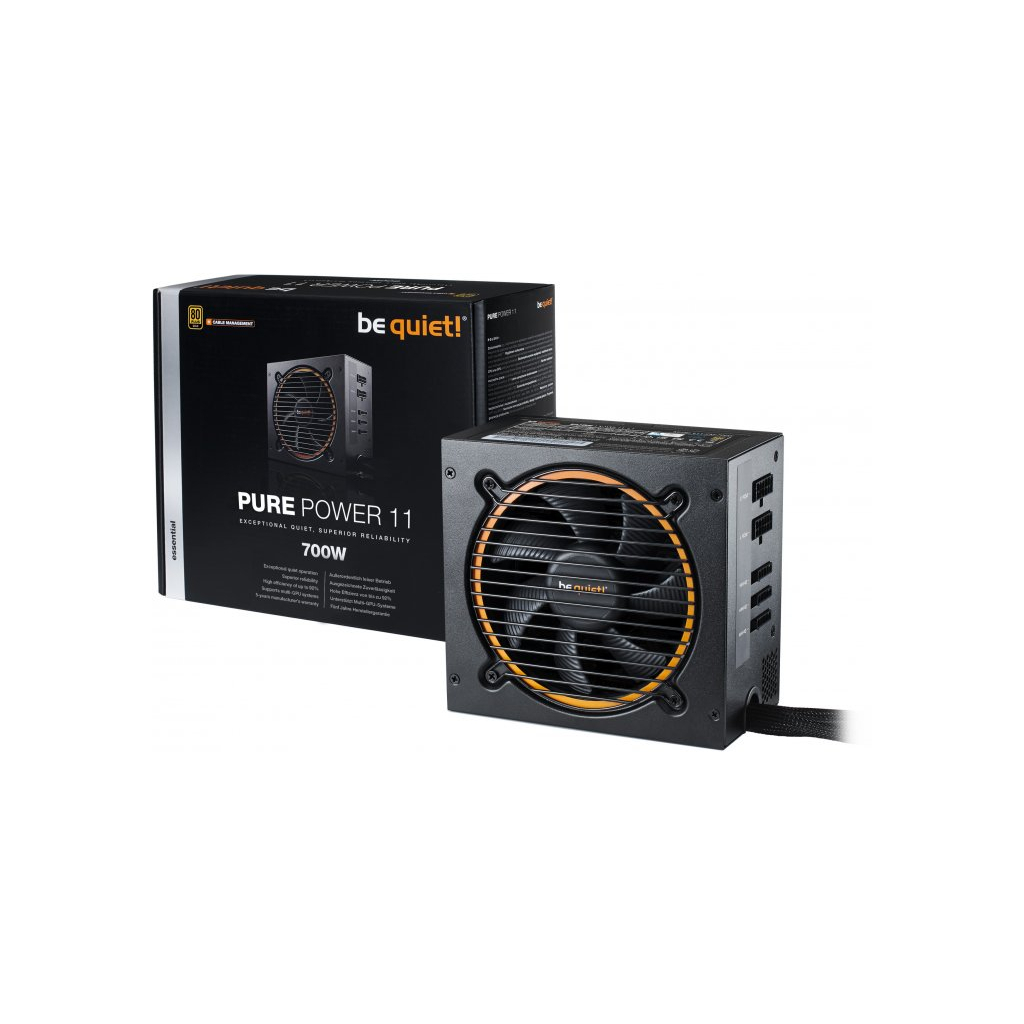 Блок питания Be quiet! 700W Pure Power 11 CM (BN299) - 2