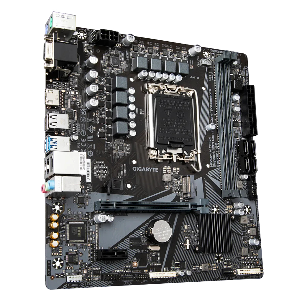 Материнская плата GIGABYTE H610M H DDR4 - 2