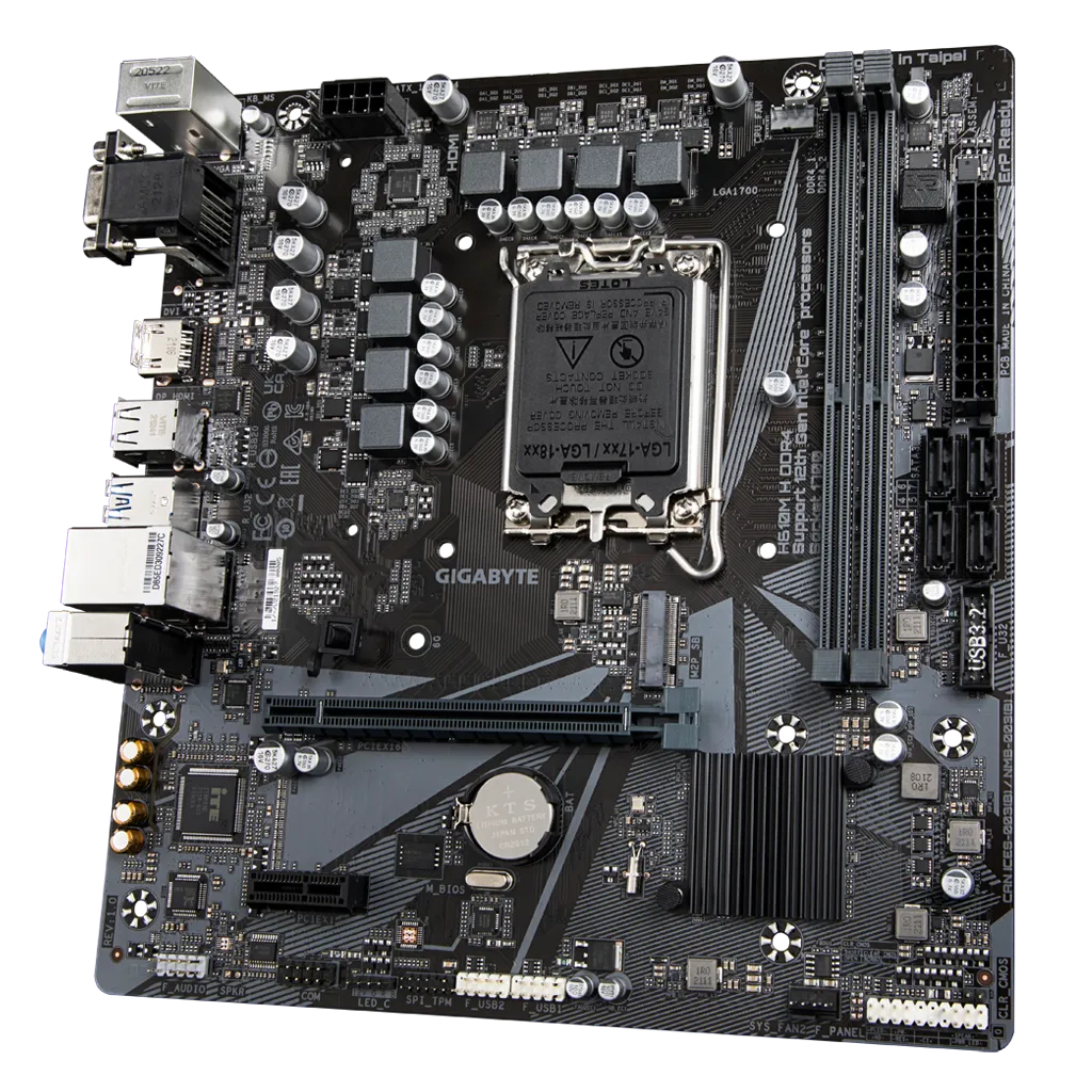 Материнская плата GIGABYTE H610M H DDR4 - 3