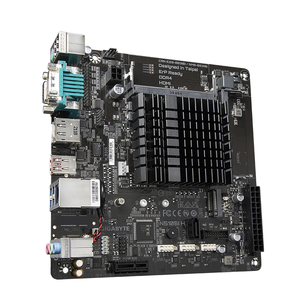 Материнская плата GIGABYTE N5105I H - 2