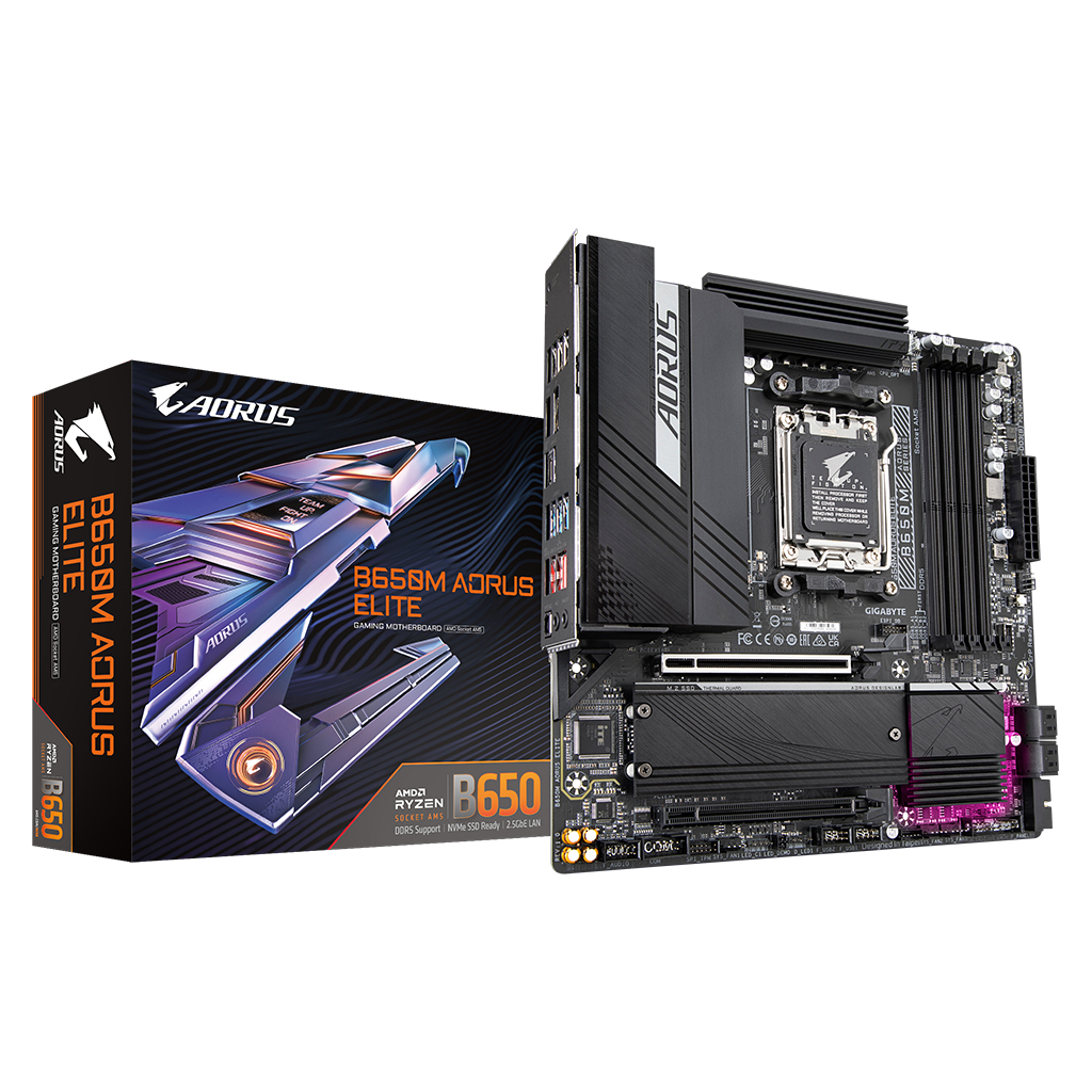 Материнская плата GIGABYTE B650M AORUS ELITE