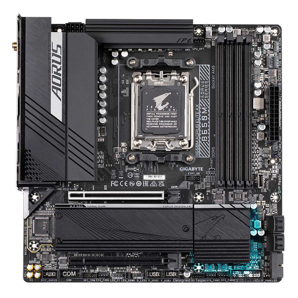 Материнская плата GIGABYTE B650M AORUS ELITE AX - 1