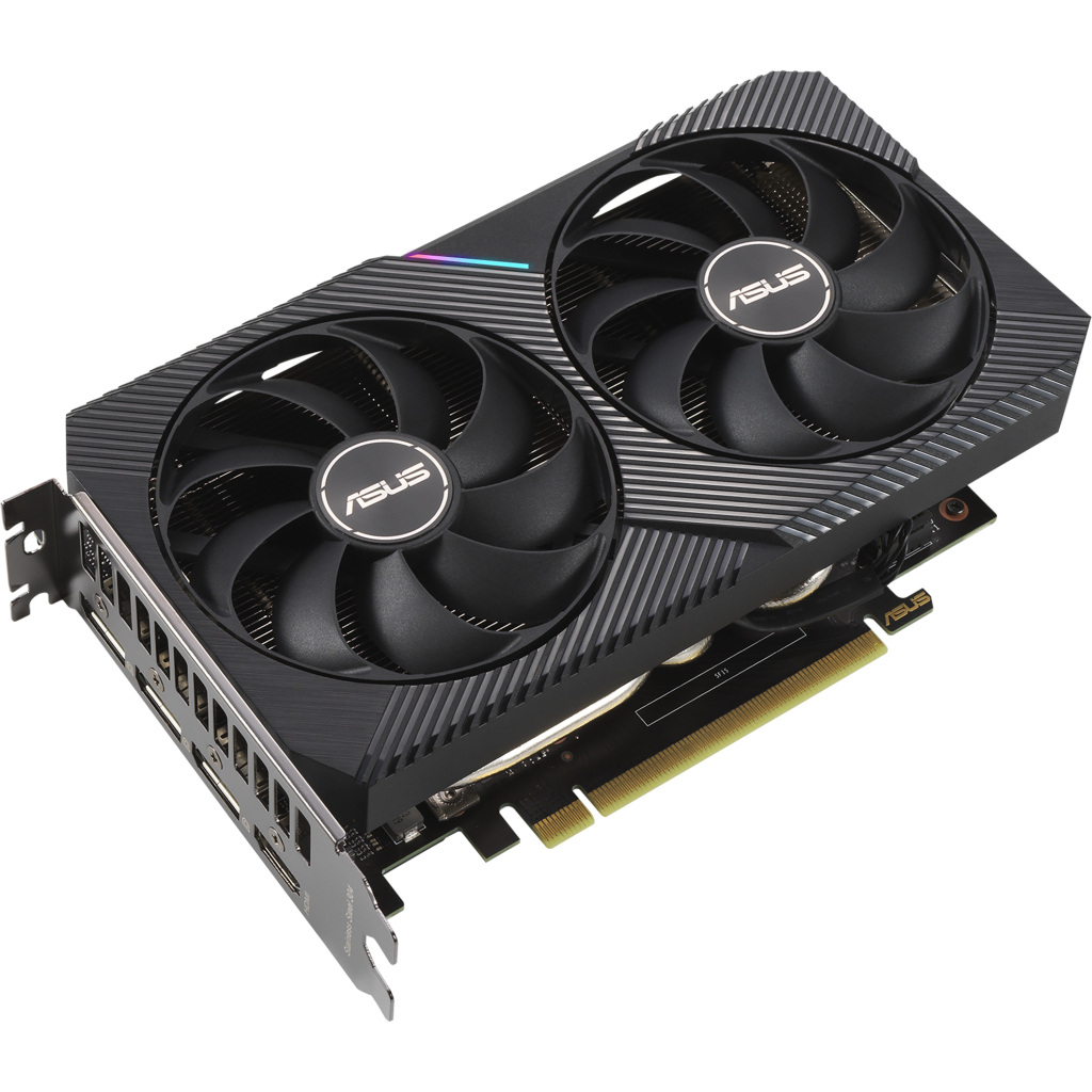 Видеокарта ASUS GeForce RTX3060 12Gb DUAL V2 LHR (DUAL-RTX3060-12G-V2) - 1