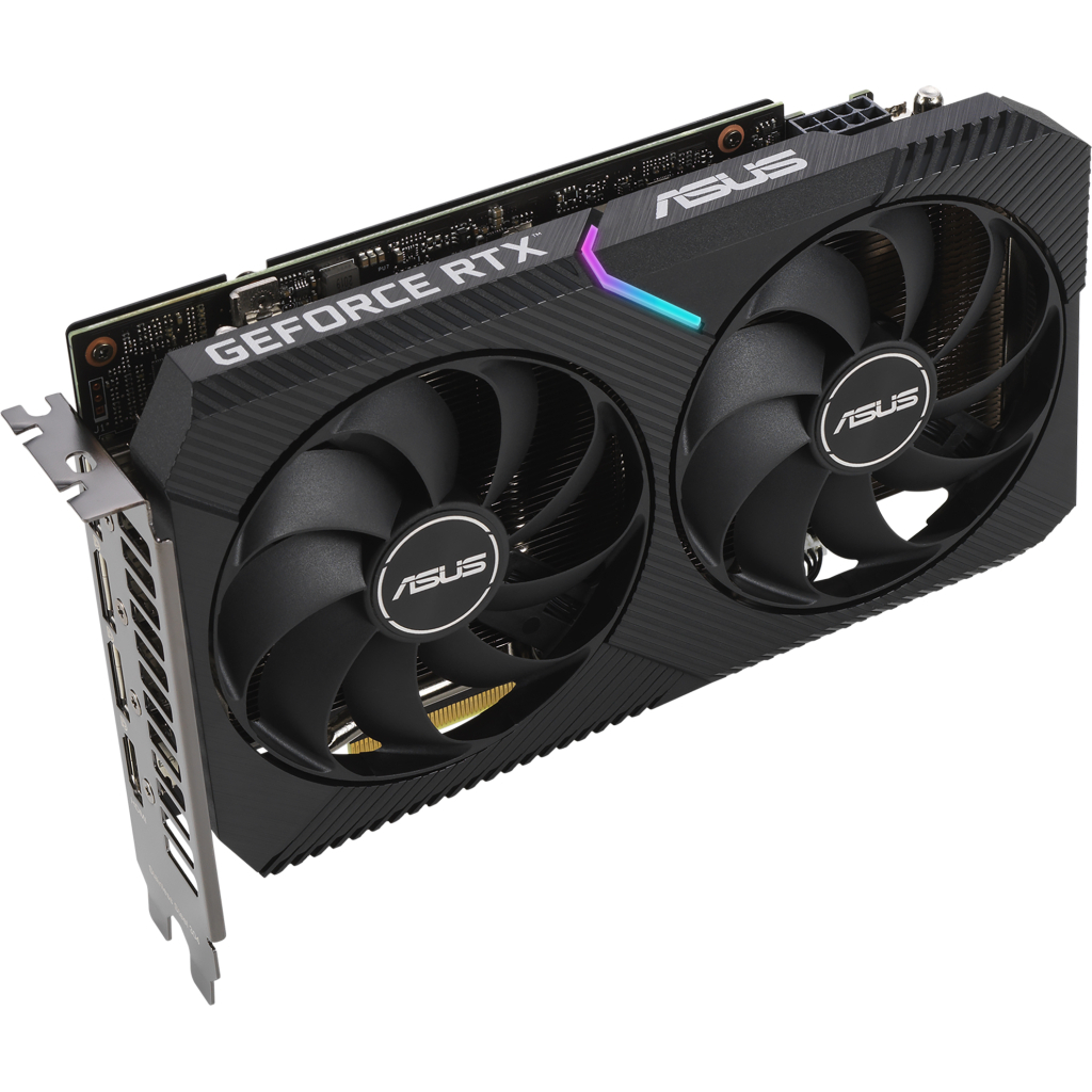 Видеокарта ASUS GeForce RTX3060 12Gb DUAL V2 LHR (DUAL-RTX3060-12G-V2) - 3