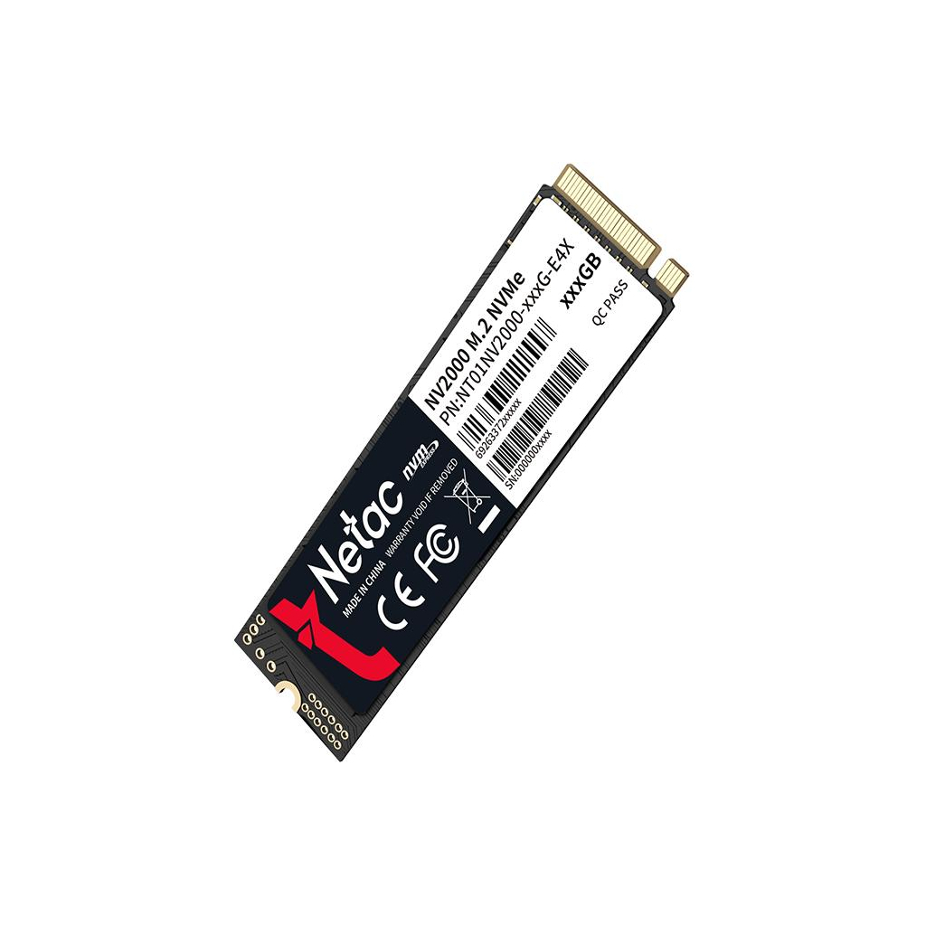 Накопитель SSD M.2 2280 256GB Netac (NT01NV2000-256-E4X) - 2