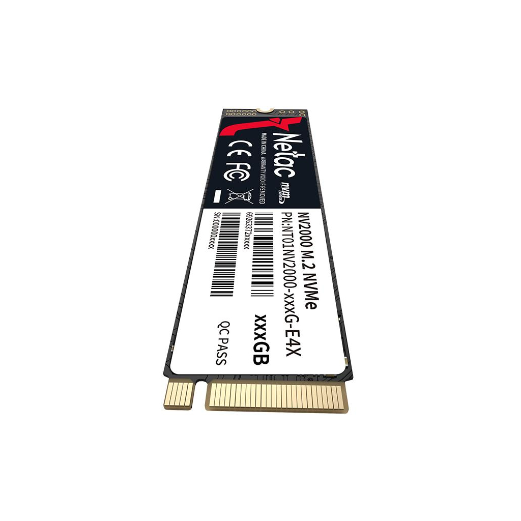 Накопитель SSD M.2 2280 256GB Netac (NT01NV2000-256-E4X) - 3