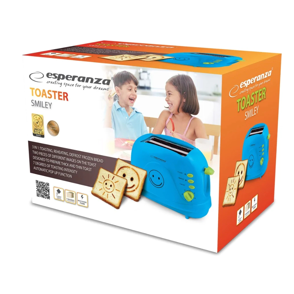 Тостер Esperanza EKT003B - 2