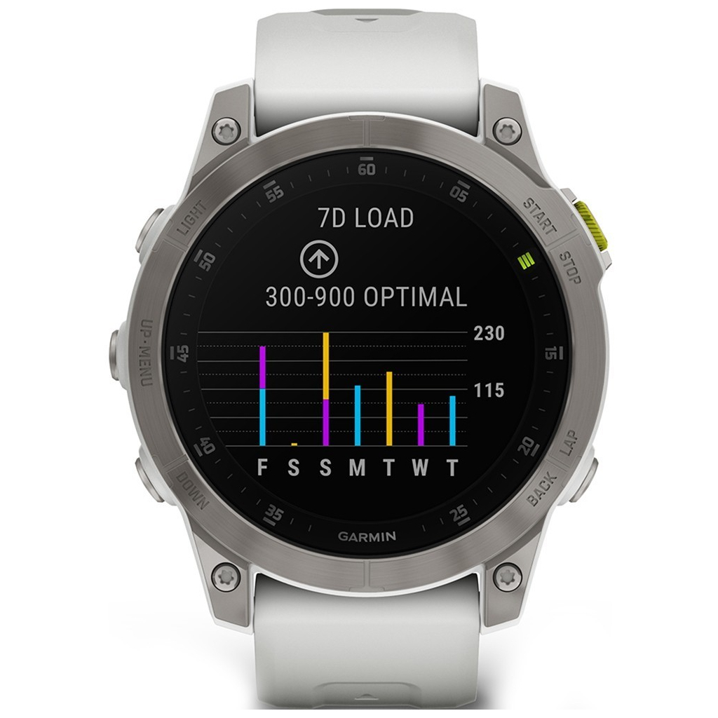 Смарт-часы Garmin EPIX gen 2, Sapphire,White,Titanium, GPS (010-02582-21) - 5