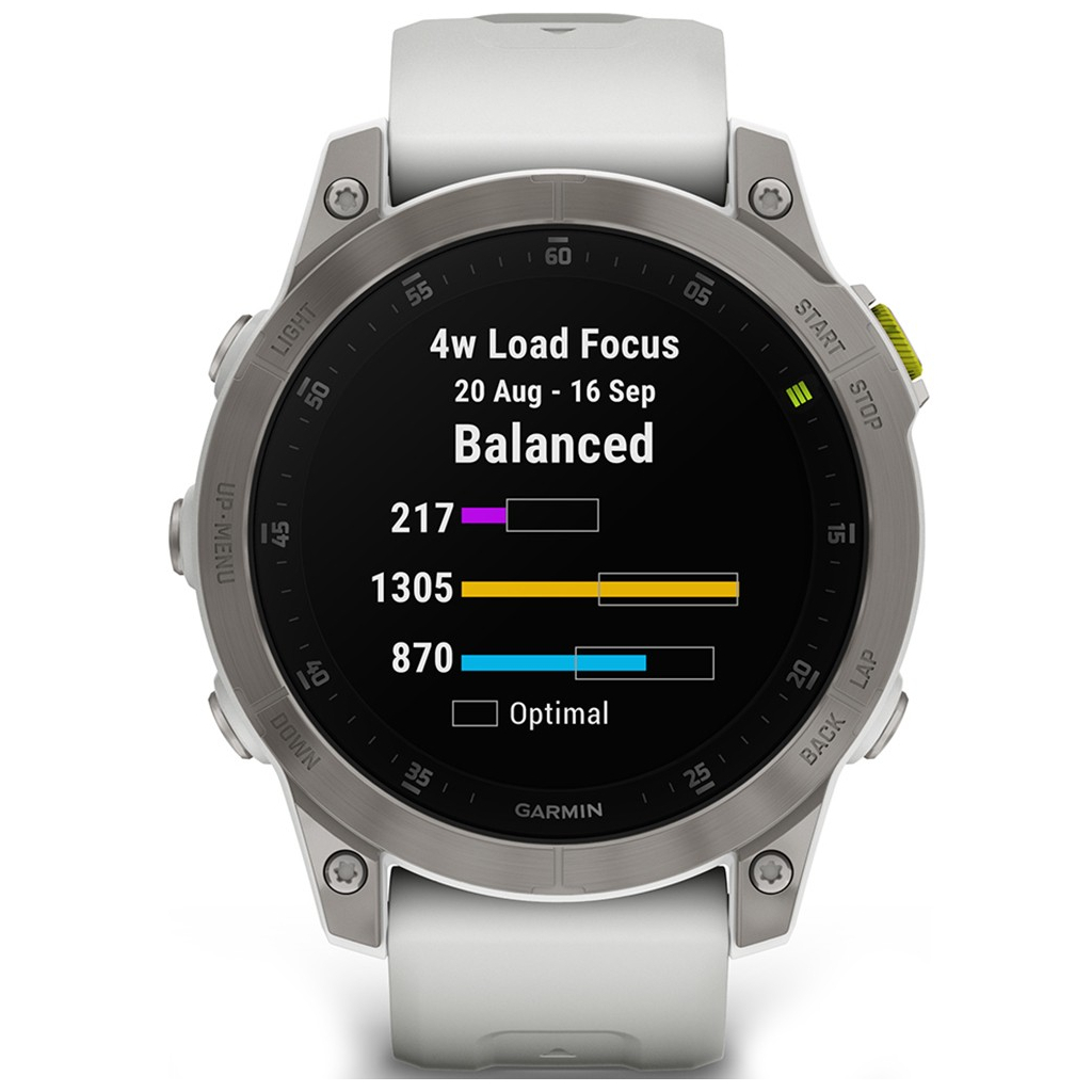 Смарт-часы Garmin EPIX gen 2, Sapphire,White,Titanium, GPS (010-02582-21) - 6