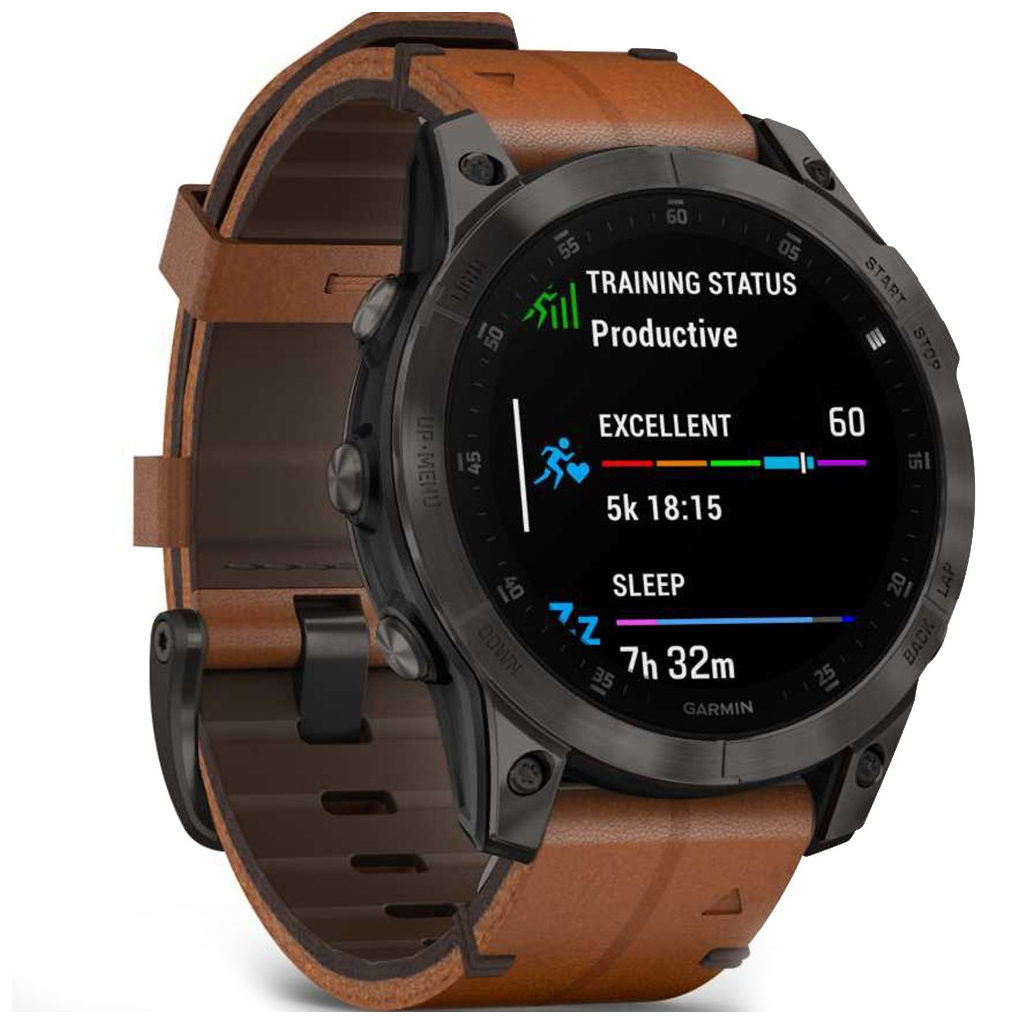 Смарт-часы Garmin EPIX gen 2,Sapphire,Gray Titanium, GPS (010-02582-30) - 5